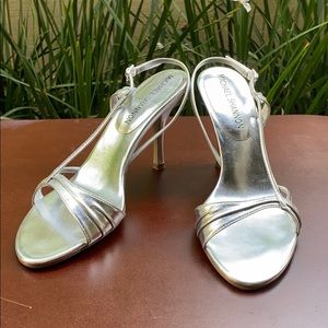 Michael Shannon Silver Heels sz 7.5